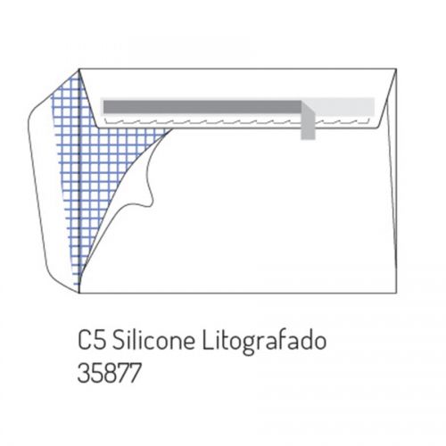 ENVELOPE BRANCO 162X229 C5 - CX 500  , FIRMO , ENVL009 , 5601645102613